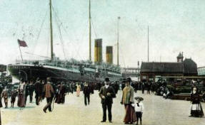 Teutonic ship at Liverpool